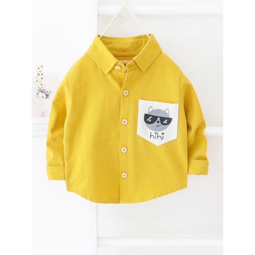 Button Up Set Raccoon hihi
